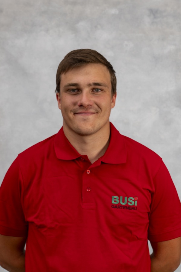 Jonas Hirt, Gärtner EFZ bei Busi Gartenbau