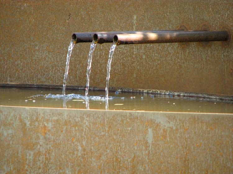 Wasser im Garten